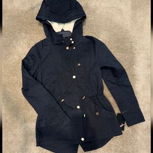 Women's Black Hooded Jacket